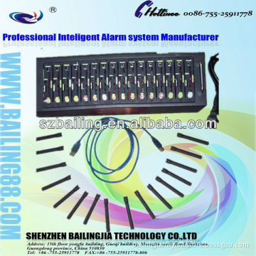 Factory Direct Sell 16 Channel GSM SMS Modem Pool/16 Port 3G USB Modem, UMTS/HSDPA